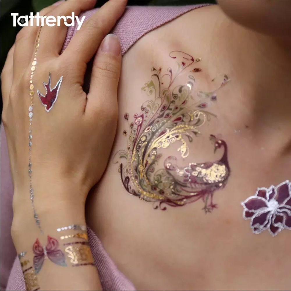 Metallic beautiful tattoos!